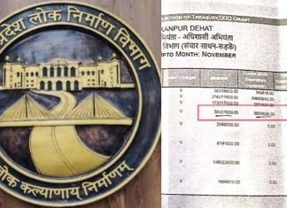 लोक निर्माण विभाग मे वित्तीय अनियमितता का मामला,टेंडर विज्ञप्ति के बाद ही 56 लाख का भुगतान