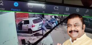 क्षत्रिय संगठन के अध्यक्ष के घरपर हुआ बम से हमला, घटना सीसीटीवी कैमरों में कैद