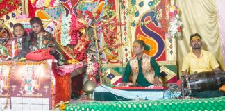 राधा कृष्ण मंदिर, पापरि में चल रही 7 दिवसीय श्रीमद्भागवत कथा का आज समापन