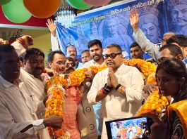 बलिया में दलित चौपाल का आयोजन,लोगों से आत्मीय संवाद।